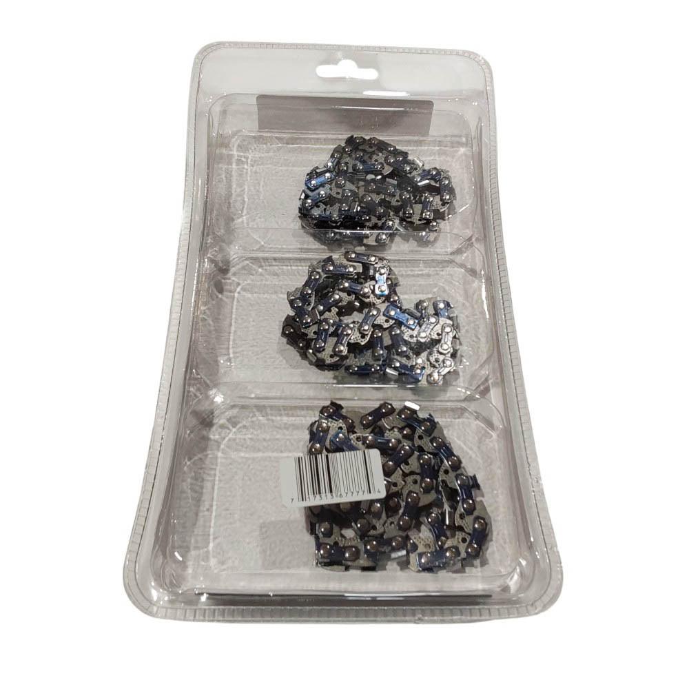 Proven Part 3x Semi Chisel Chain Low Profile 3/8 .043 39DL Fits Efco Multi Mate Pruner, P