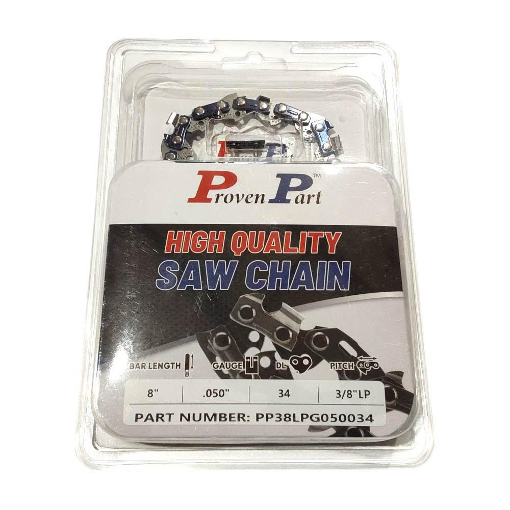 Proven Part Semi Chisel Saw Chain 3/8" .050" 34DL