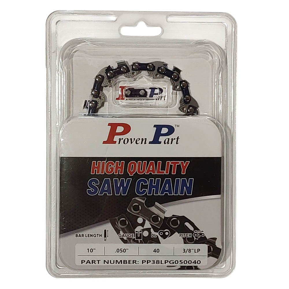Cadena de sierra semicincel de pieza probada 3/8" .050" 40DL