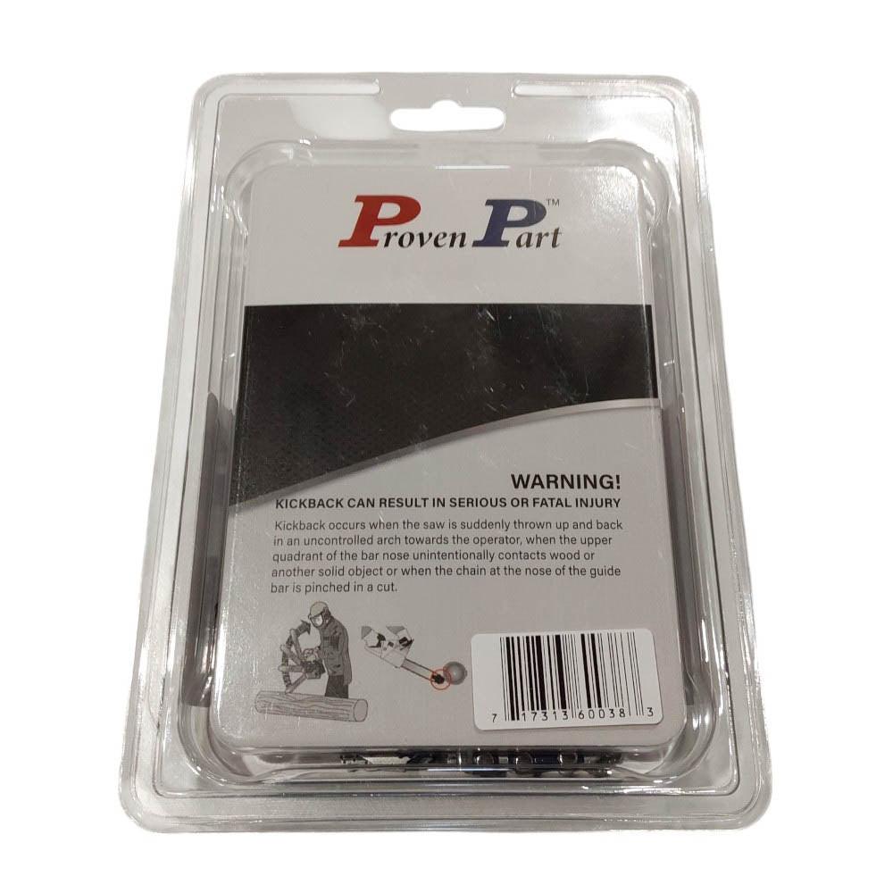 Proven Part Semi Chisel Saw Chain 3/8" LP .050" 45DL