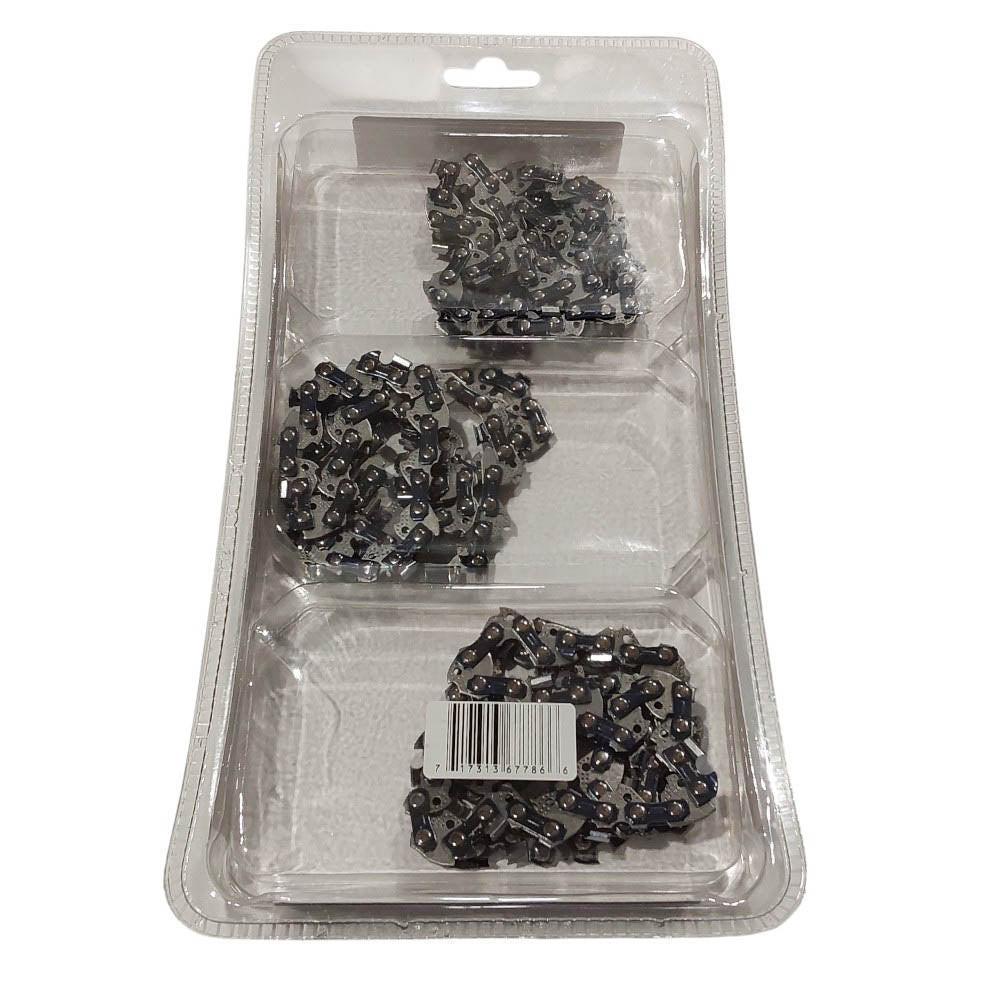 Proven Part 3-Pack of chainsaw Chain 38LP Pitch 050 Gauge 45 DL Fits Craftsman CMXGZAM700142