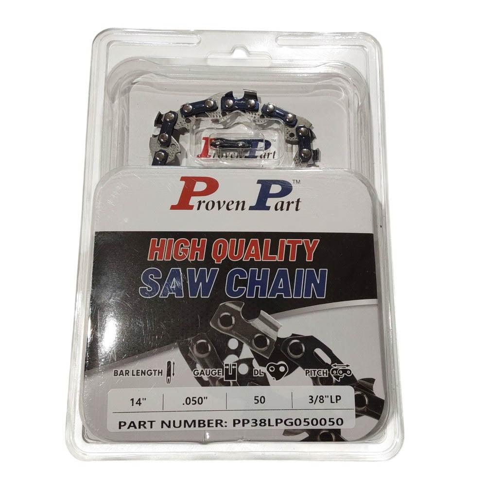 Proven Part Semi Chisel Saw Chain 3/8" .050" 50DL