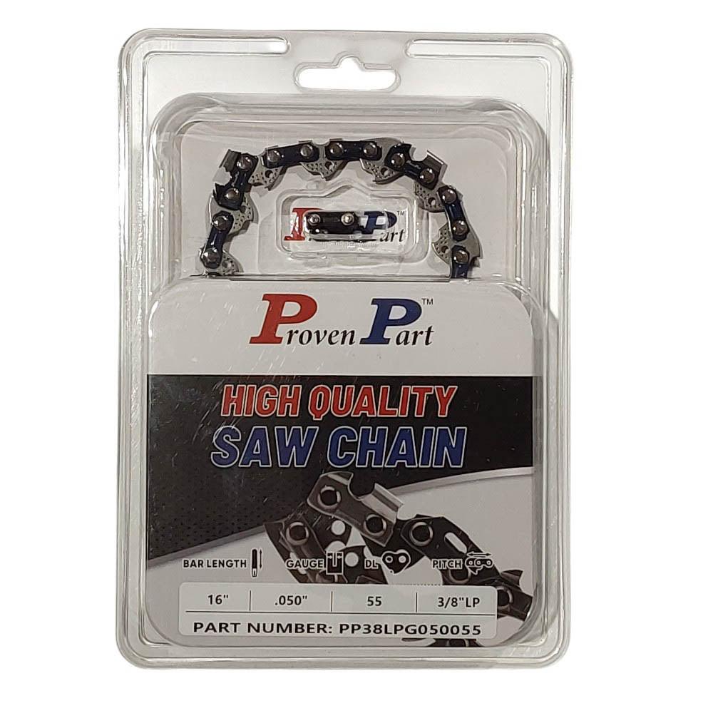 Proven Part Semi Chisel Saw Chain 3/8" .050" 55DL