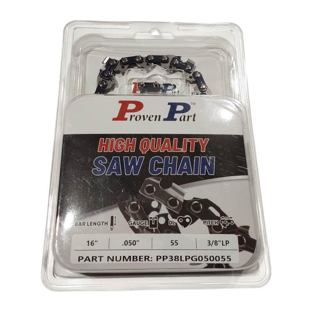 Proven Part Semi Chisel Saw Chain 3/8" .050" 55DL