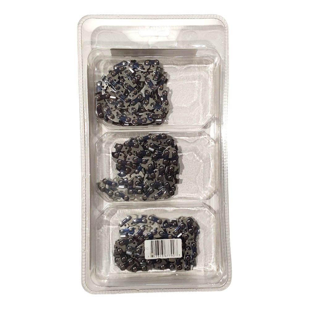 Proven Part 3-Pack of chainsaw Chain 38LP Pitch 050 Gauge 55 DL Fits Echo 91PX55CQ