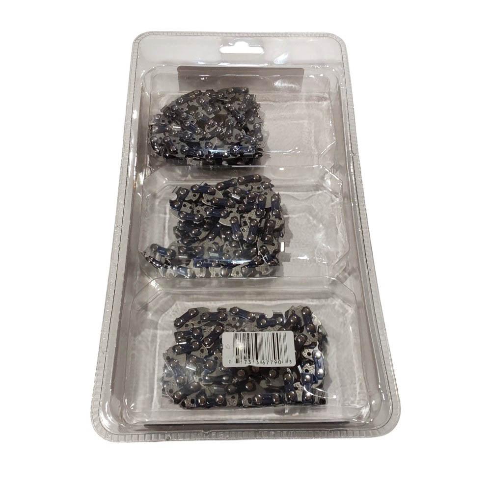 Proven Part 3-Pack of chainsaw Chain 38LP Pitch 050 Gauge 55 DL Fits Echo 91PX55CQ