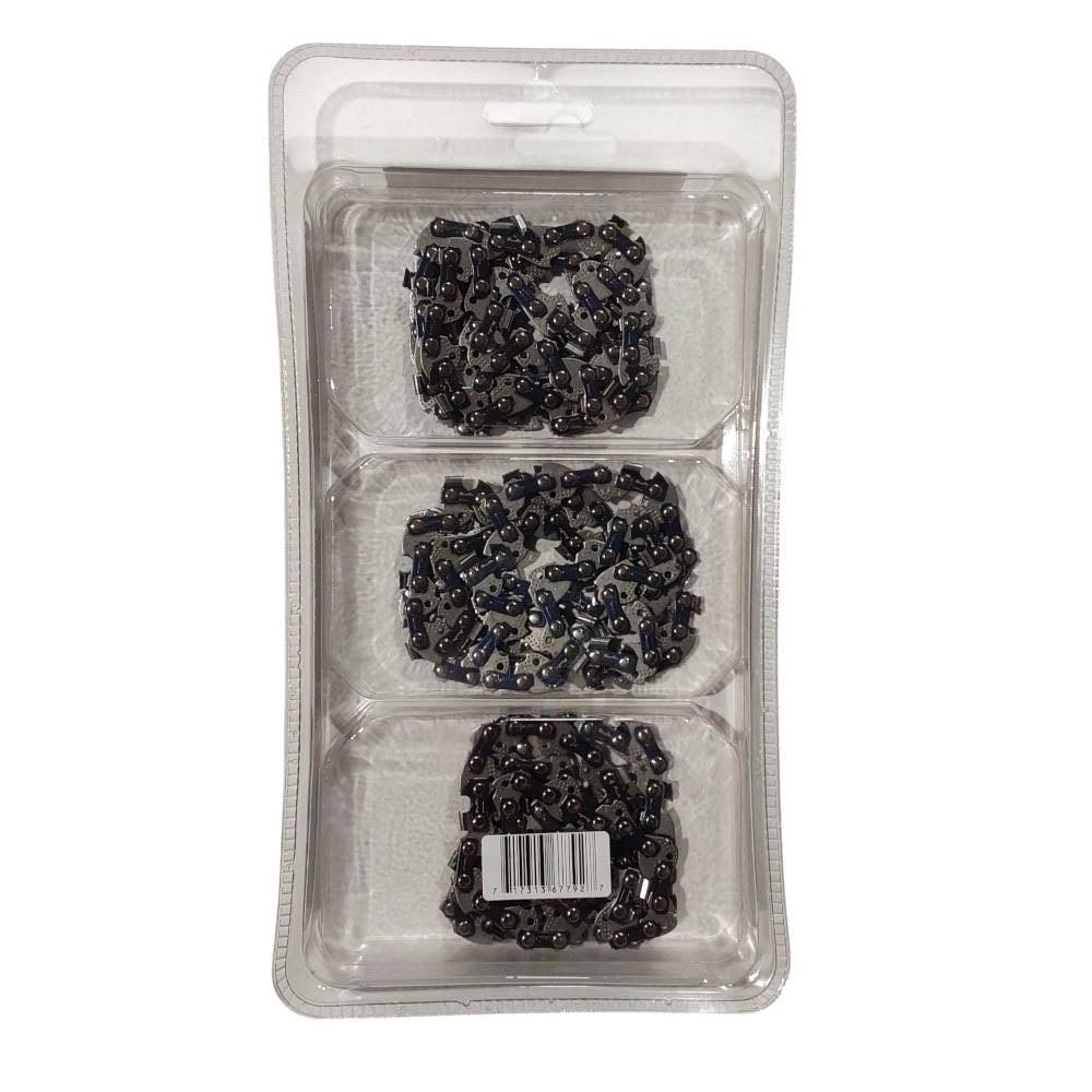 Proven Part 3-Pack of chainsaw Chain 38LP Pitch 050 Gauge 57 DL Fits Echo 91PX57CQ