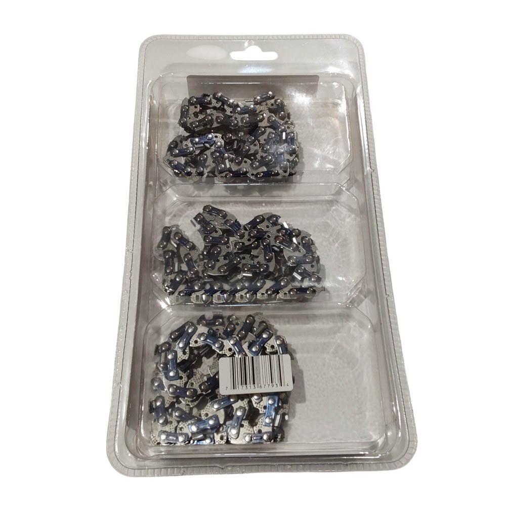Proven Part 3-Pack of chainsaw Chain 38LP Pitch 050 Gauge 59 DL Fits Oregon 91PXL059G