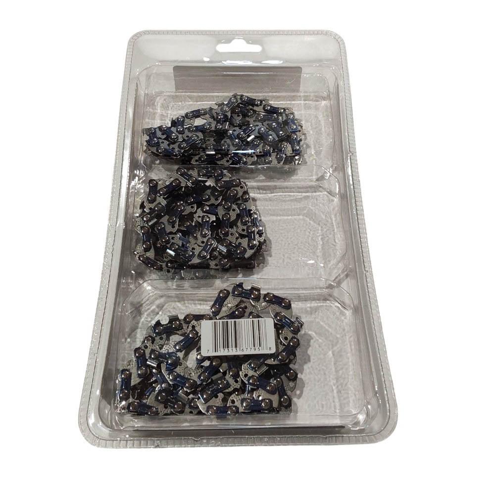 Proven Part 3-Pack of chainsaw Chain 38LP Pitch 050 Gauge 61 DL Fits Stihl 63PMC3-61