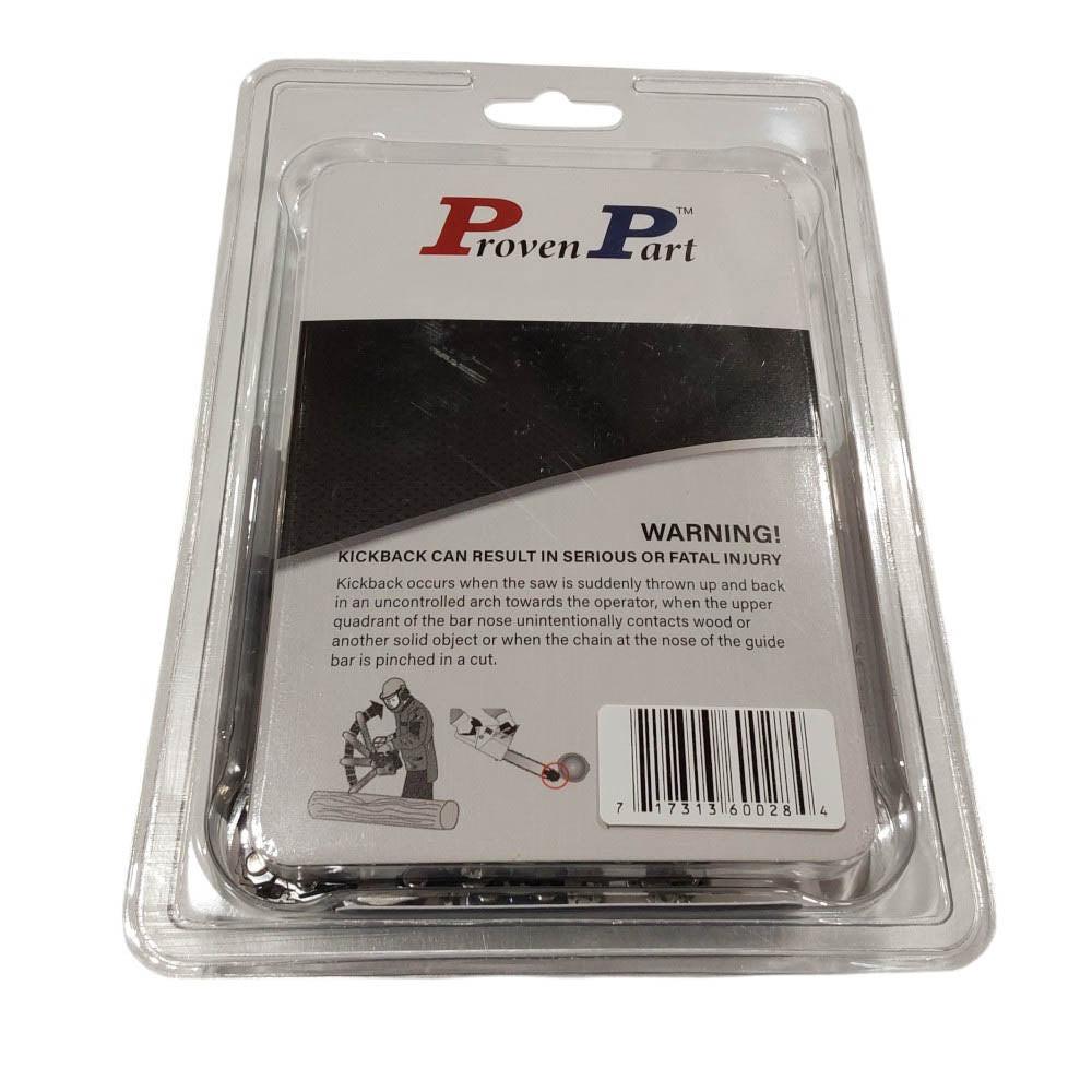 Proven Part Semi Chisel Saw Chain 3/8" .050" 62DL