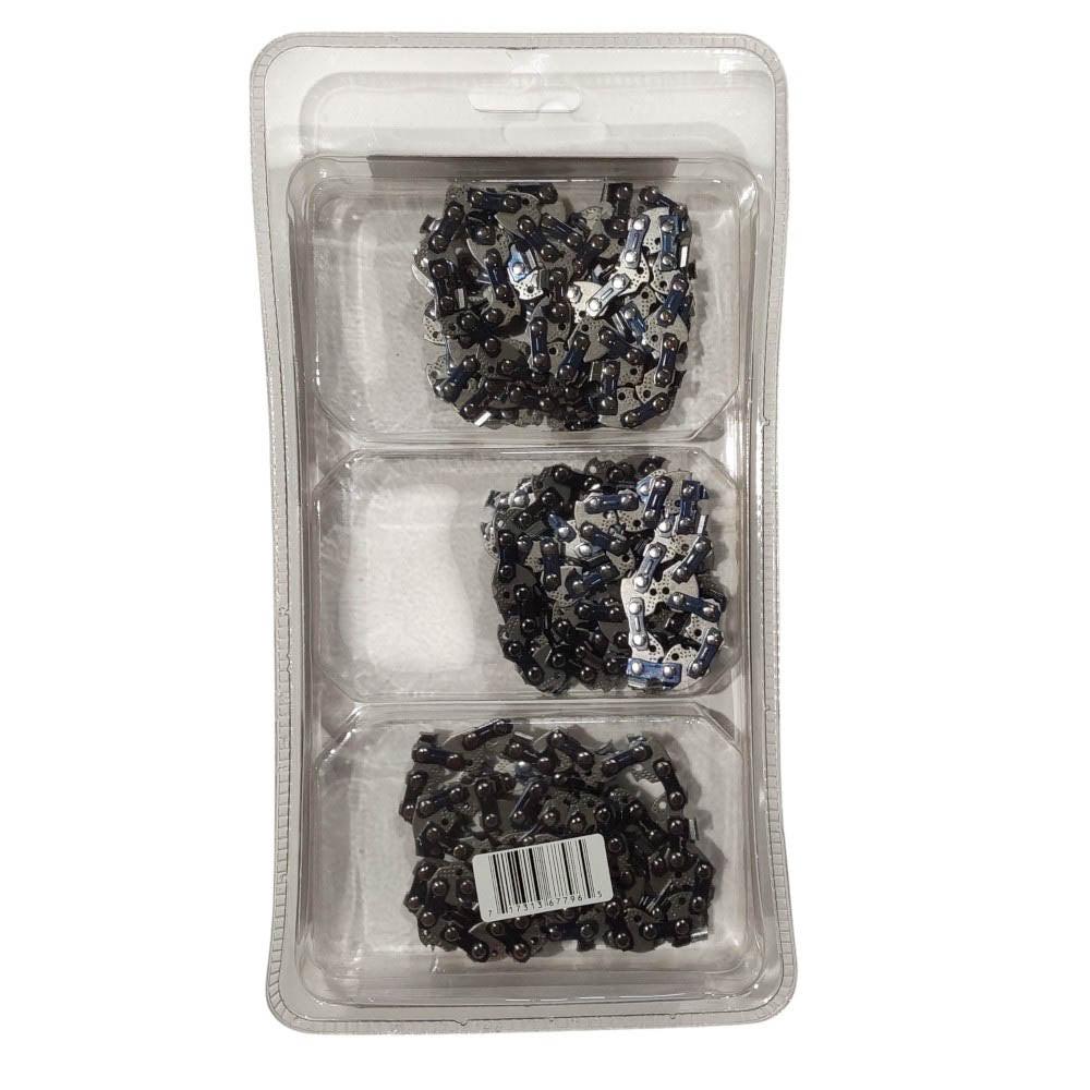 Proven Part 3-Pack of chainsaw Chain 38LP Pitch 050 Gauge 62 DL Fits Echo 91PX62CQ