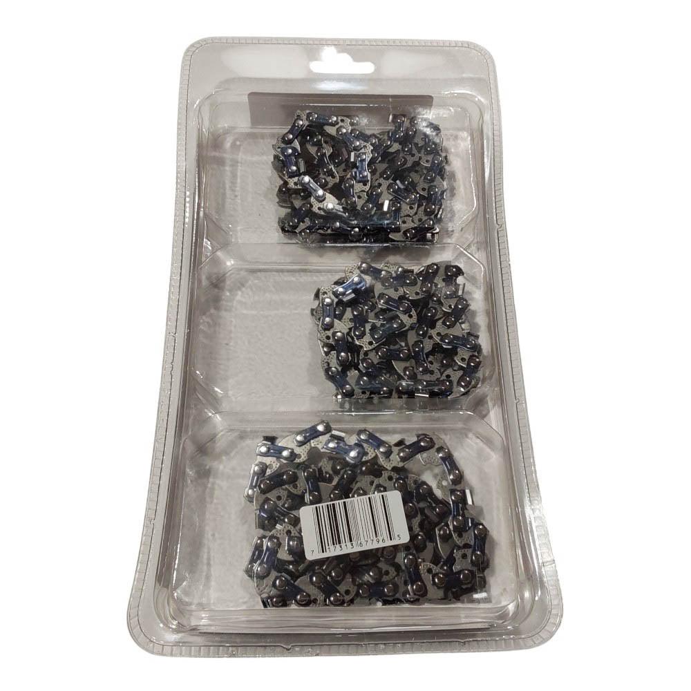 Proven Part 3-Pack of chainsaw Chain 38LP Pitch 050 Gauge 62 DL Fits Echo 91PX62CQ
