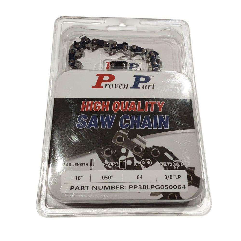 Proven Part Semi Chisel Saw Chain 3/8" .050" 64DL