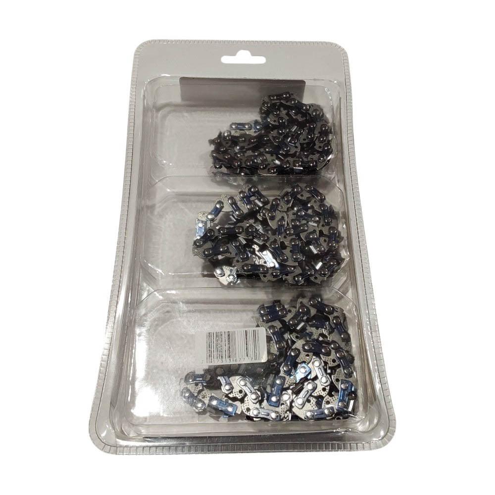 Proven Part 3-Pack of chainsaw Chain 38LP Pitch 050 Gauge 64 DL Fits Oregon 91PXL064G
