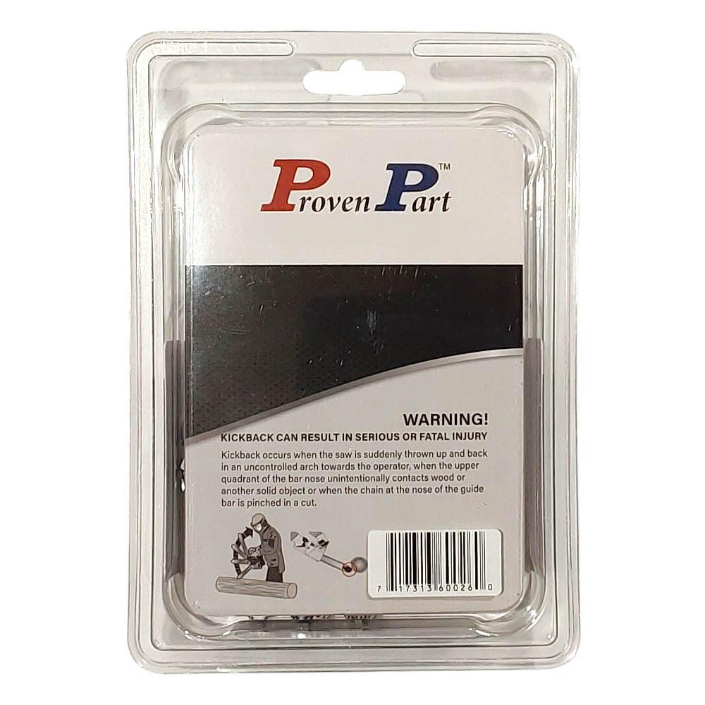 Proven Part Semi Chisel Saw Chain 3/8" .050" 72DL