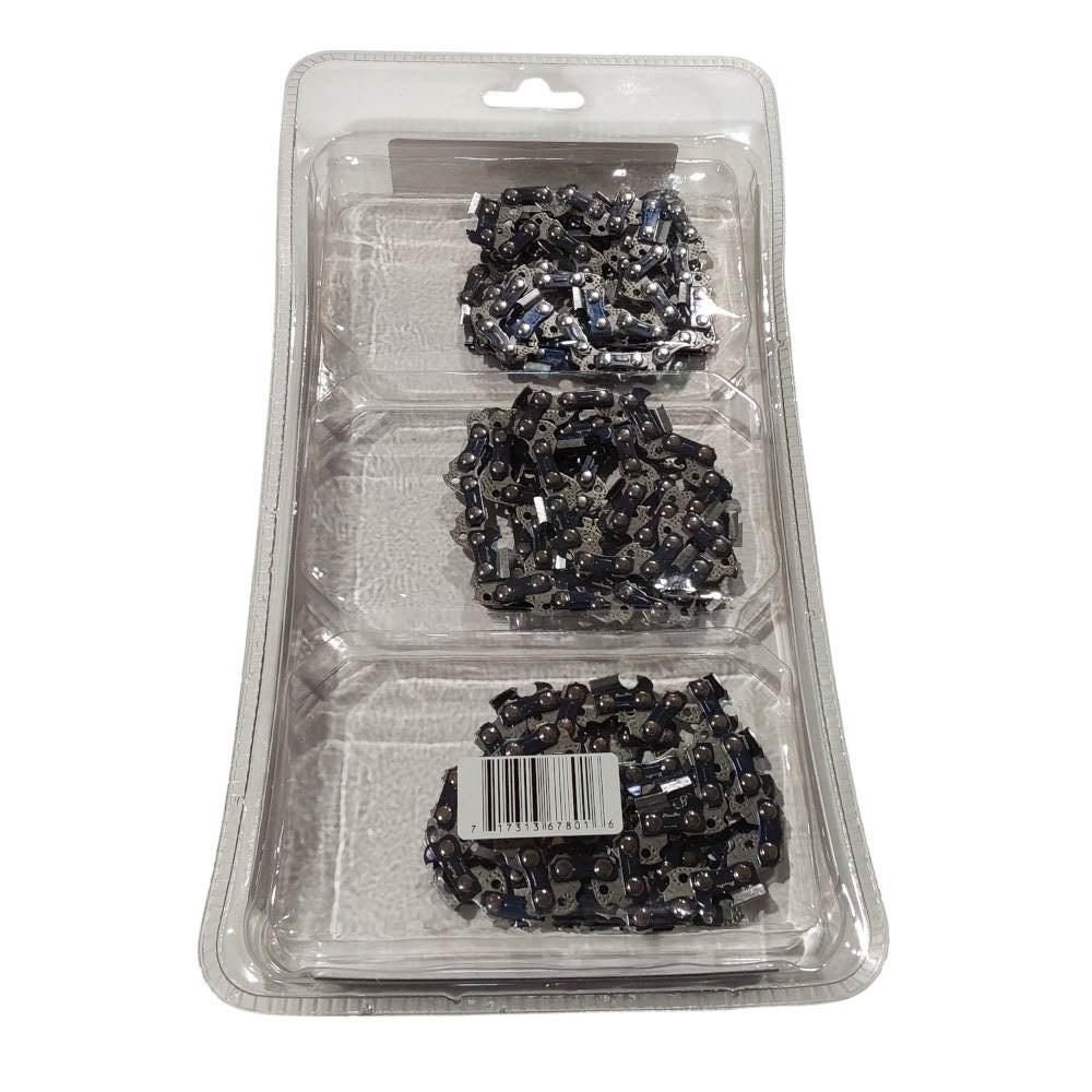 Proven Part 3PK Full Chisel Chain 3/8" LP .043" 50DL For Stihl Fits 3610 005 0050