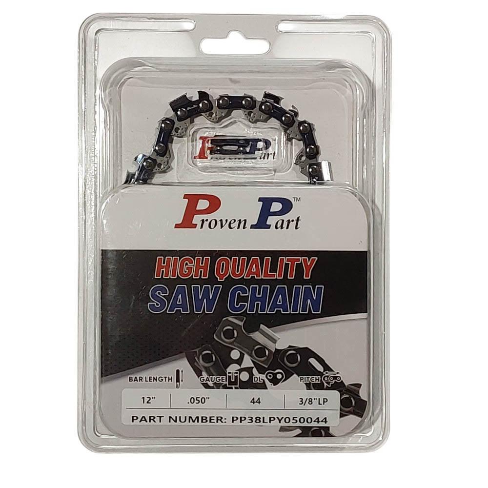 Proven Part Full Chisel Saw Chain 3/8" .050" 44DL