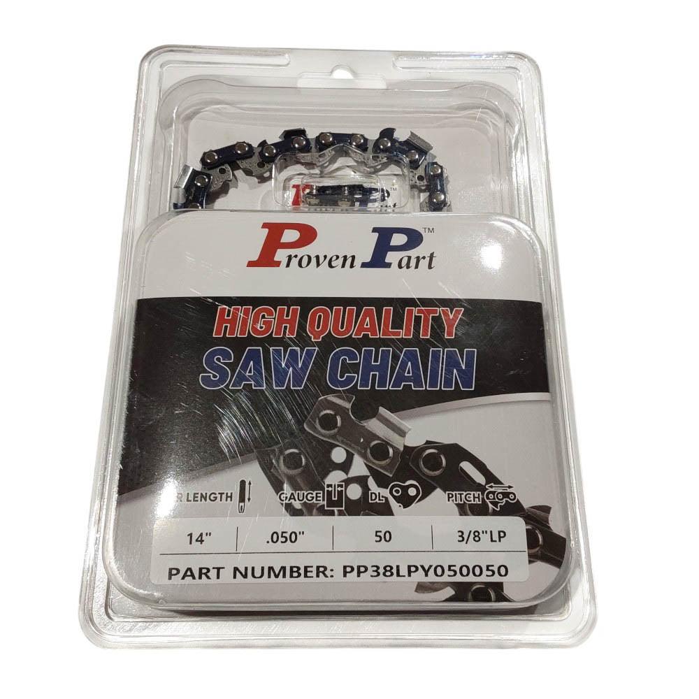 Proven Part Full Chisel Saw Chain 3/8" .050" 50DL