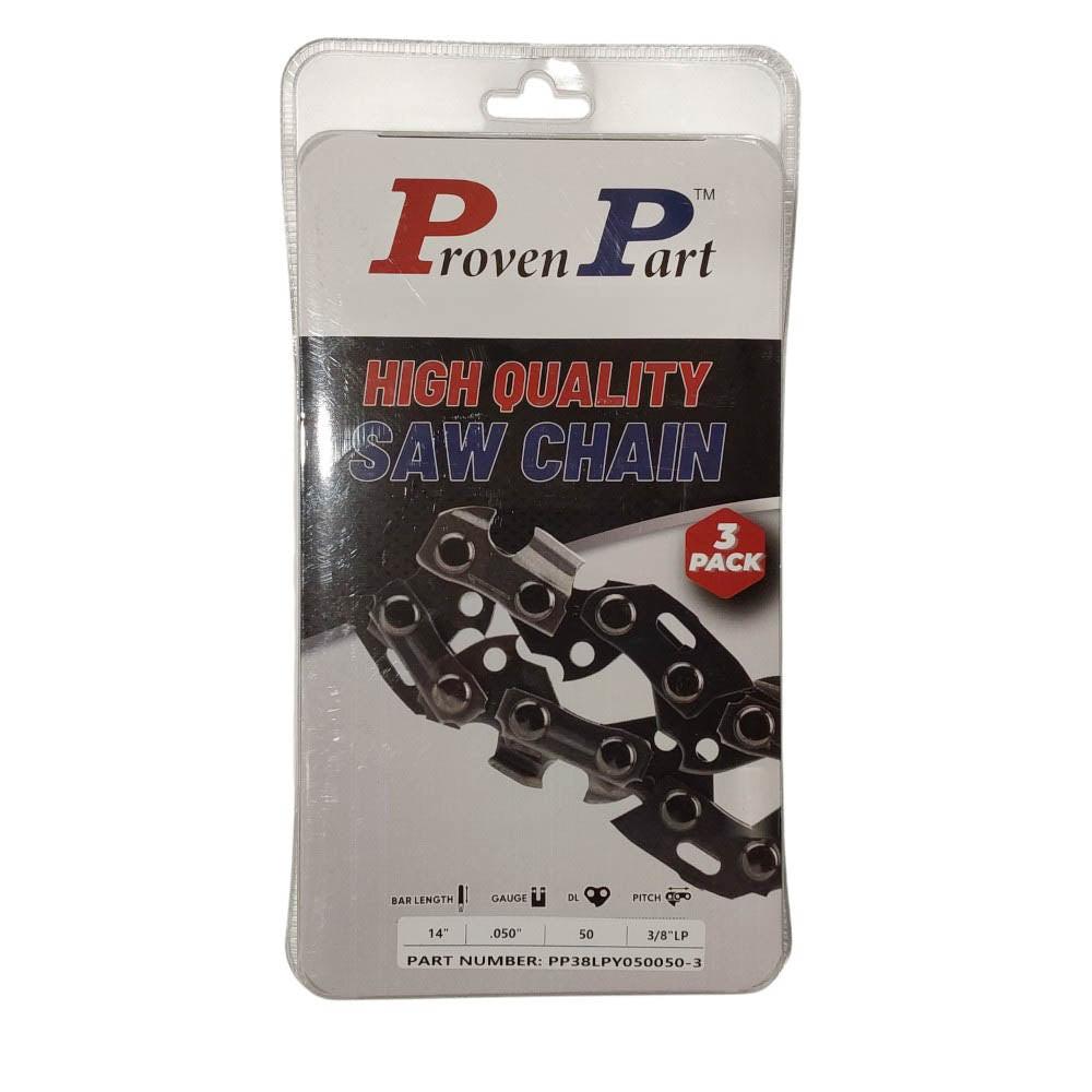 Proven Part 3-Pack of chainsaw Chain 38LP Pitch 050 Gauge 50 DL Fits Stihl 36130050050
