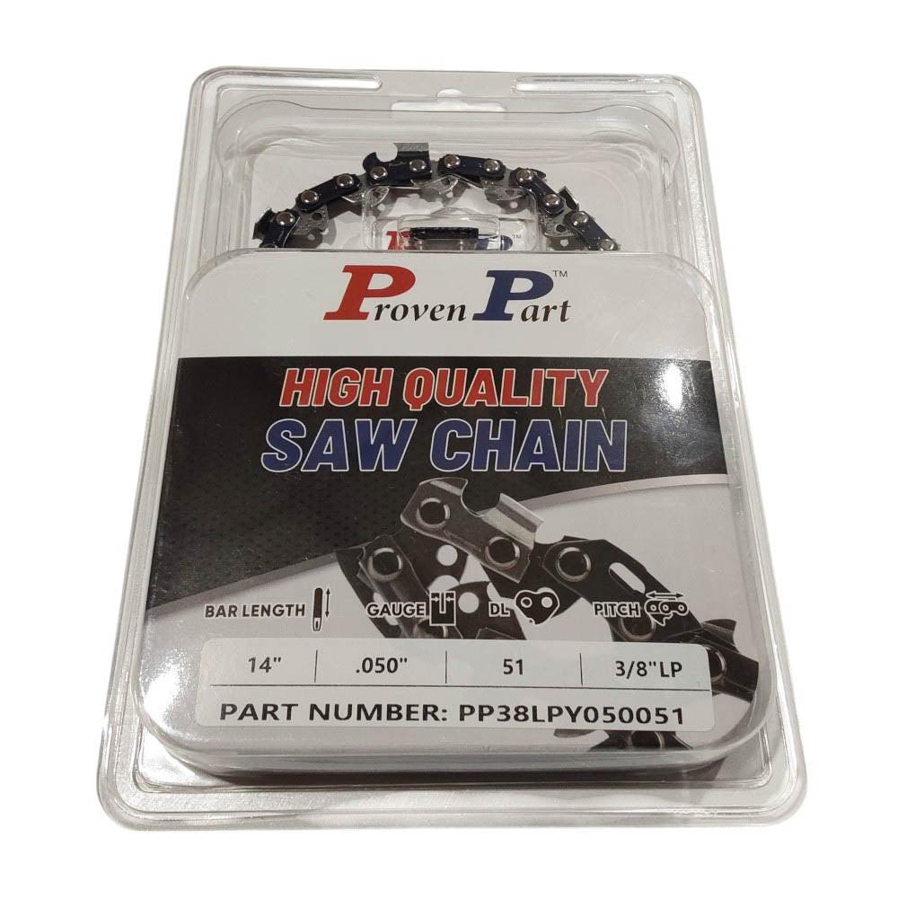 Proven Part Full Chisel Saw Chain 3/8" .050" 51DL