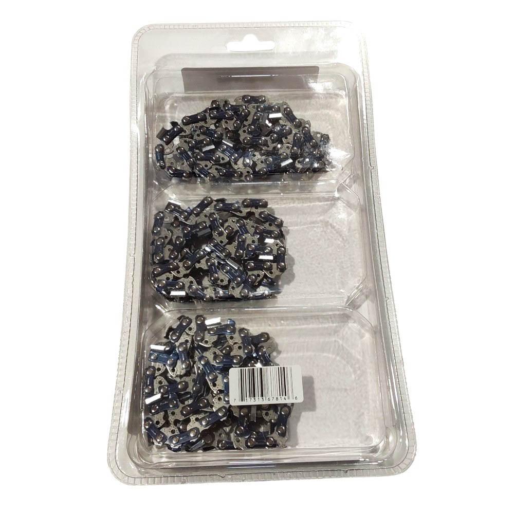 Proven Part 3-Pack of chainsaw Chain 38LP Pitch 050 Gauge 57 DL Fits Craftsman CMXGZAM700116