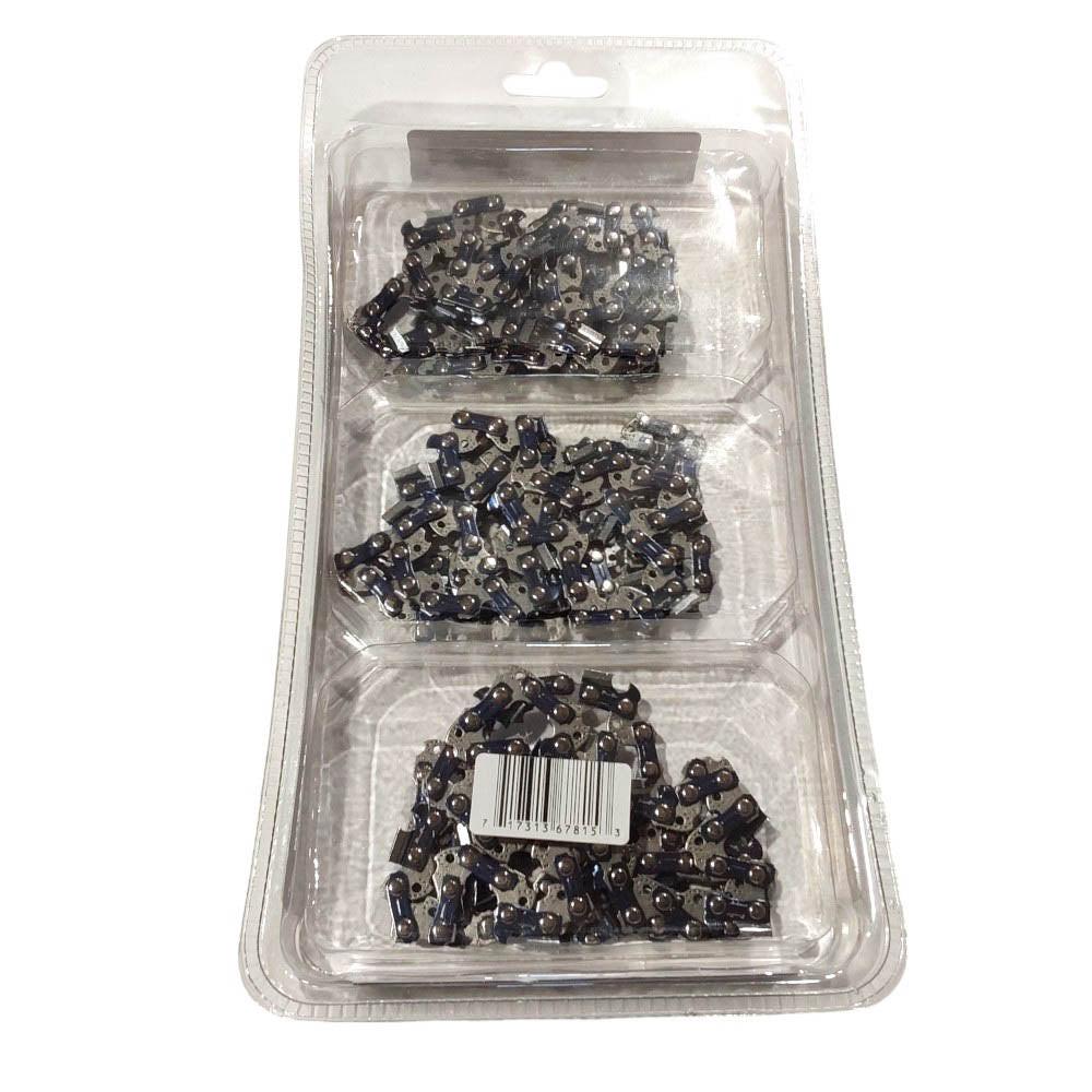 Proven Part 3-Pack of chainsaw Chain 38LP Pitch 050 Gauge 59 DL Fits Oregon 91VXL059