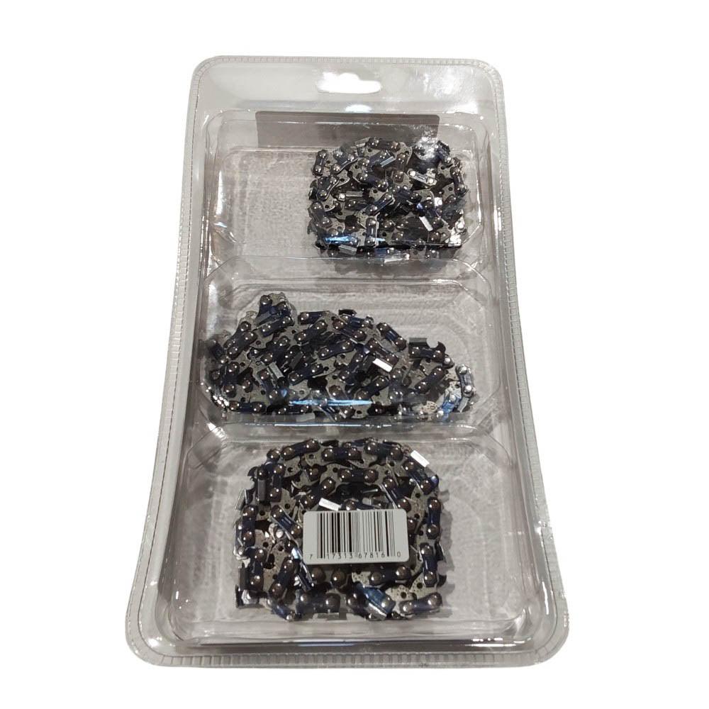 Proven Part 3-Pack of chainsaw Chain 38LP Pitch 050 Gauge 60 DL Fits Mcculloch SPR370