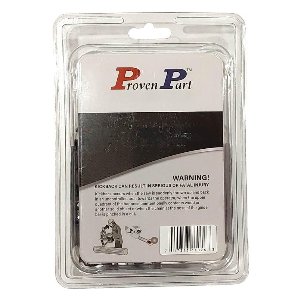 Proven Part Professional Full Chisel Saw Chain 3/8" LP .050" 62DL