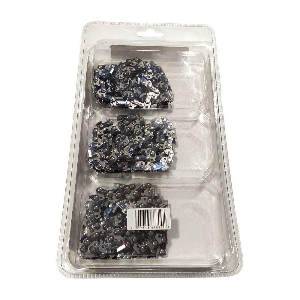 Proven Part 3-Pack of chainsaw Chain 38LP Pitch 050 Gauge 64 DL Fits Oregon 91VXL064