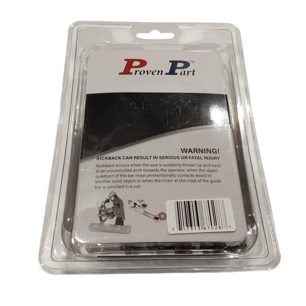 Proven Part Full Chisel Low Profile Saw Chain 3/8LP" .050" 72DL