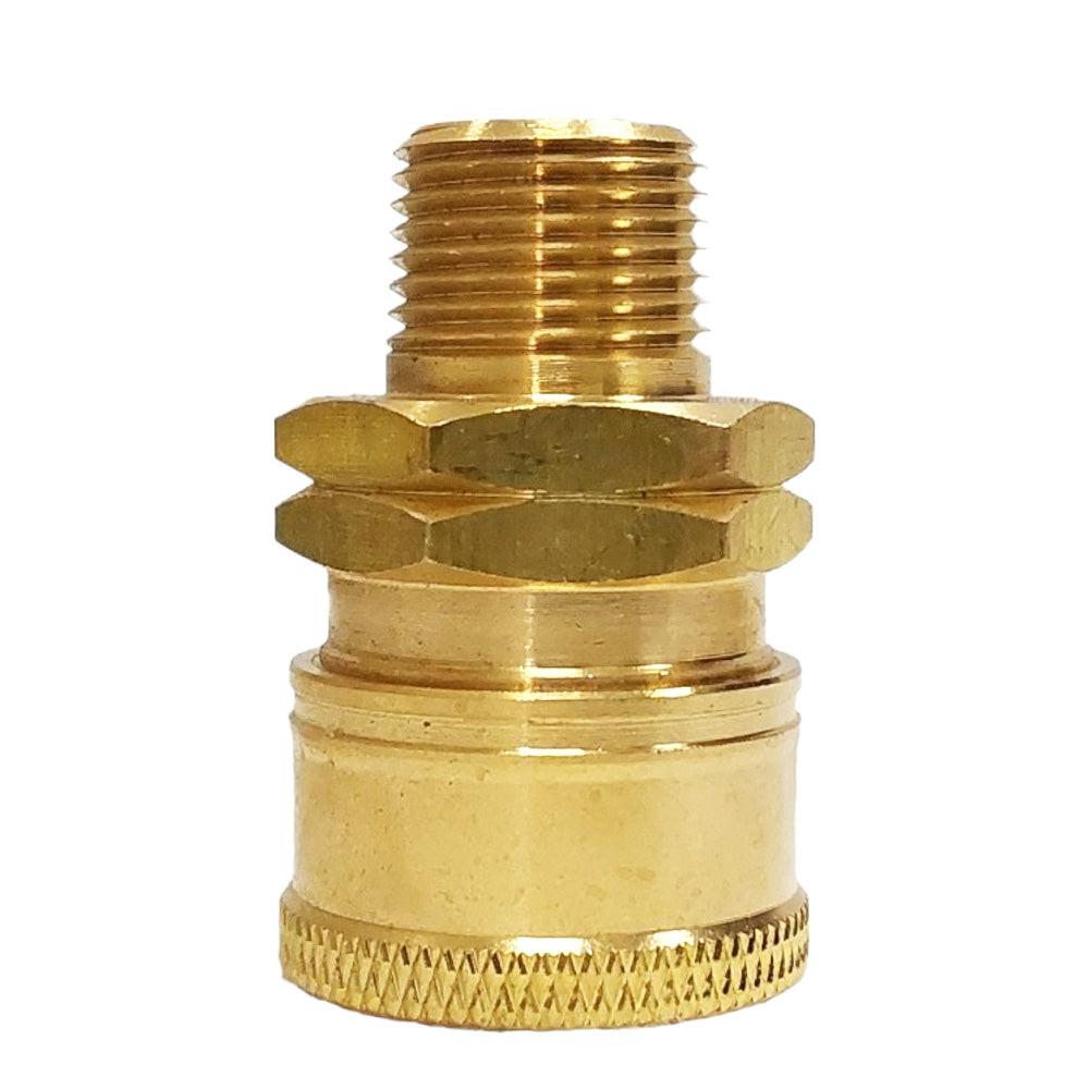 Proven Part 3/8" Male Quick Connect Plug, 3/8" Quick Connect to 3/8" MNPT