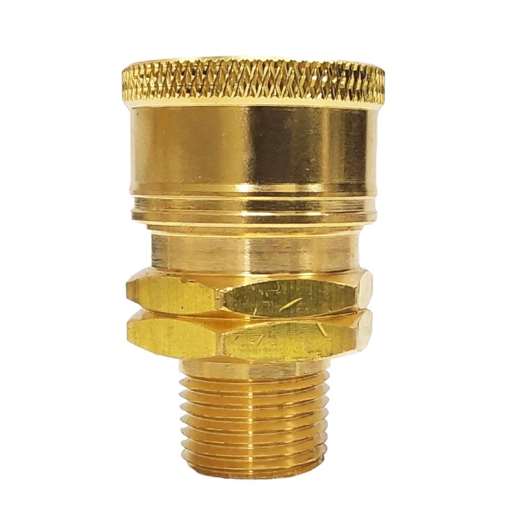 Proven Part 3/8" Male Quick Connect Plug, 3/8" Quick Connect to 3/8" MNPT, 3/8" High Temperature 450°F O-Ring Quick Connect Repair