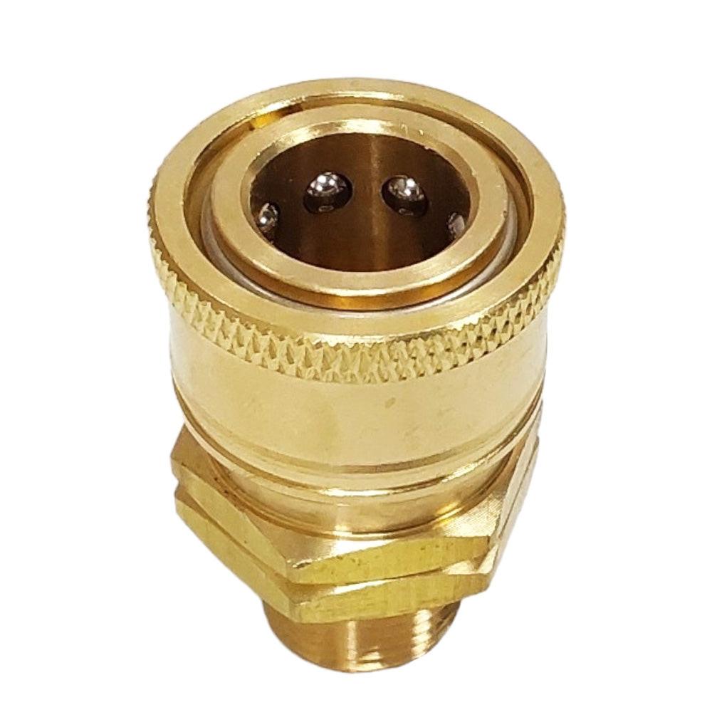 Proven Part 40 O-Rings 3/8" High Temperature 450°F, 3/8" Male Quick Connect Plug, 3/8" Quick Connect to 3/8" MNPT