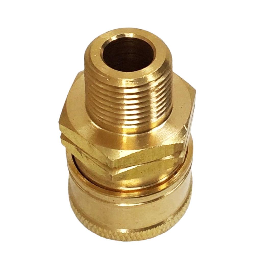 Proven Part 40 O-Rings 3/8" High Temperature 450°F, 3/8" Male Quick Connect Plug, 3/8" Quick Connect to 3/8" MNPT