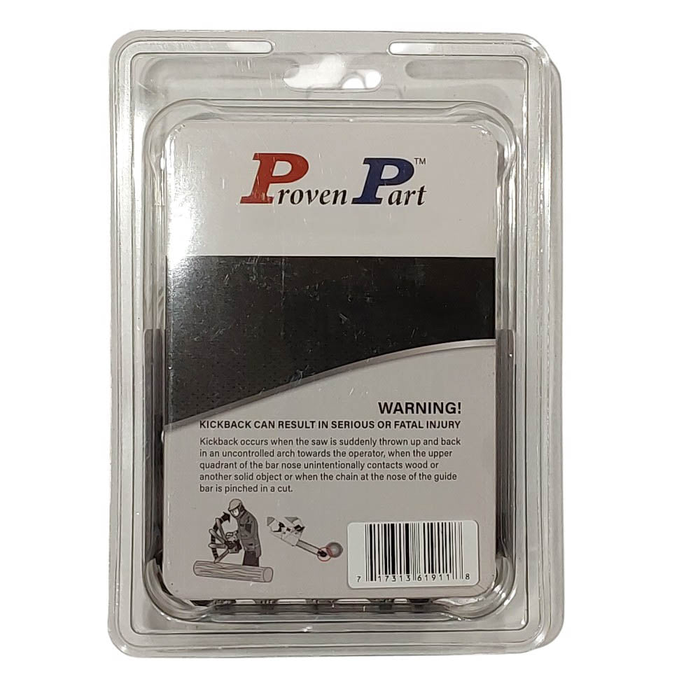 Proven Part 18" Chainsaw Chain 3/8" Pitch Full Chisel .058" Gauge 68 DL Drive Links 591143468