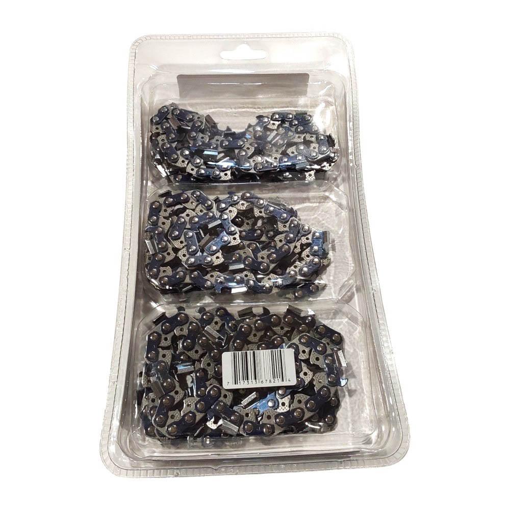 Proven Part 3-Pack of chainsaw Chain 38 Pitch 058 Gauge 68 DL Fits Husqvarna 581626968