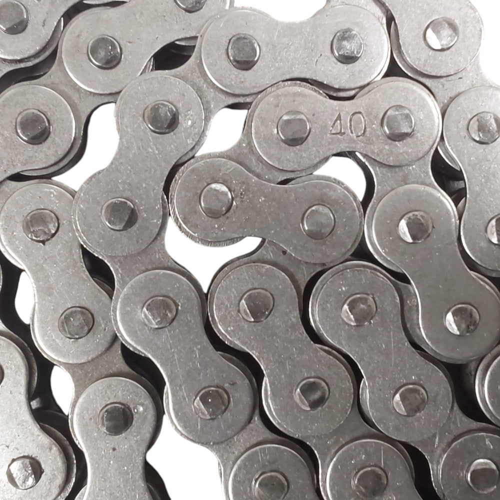 #40 Roller Chain X 10 Foot + 2 Connecting Links