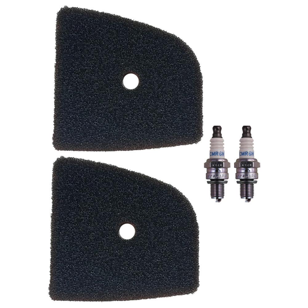 2PK Air Filter and Spark Plug For Stihl FS23 FS24 FS25 FS26 FS94 HL91 HL92 HL94 Fits 4149 120 1800