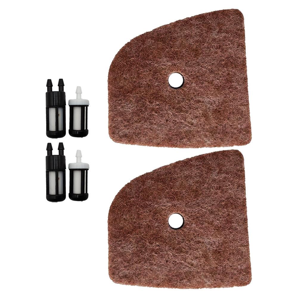 2PK Air & Fuel Filter For Stihl FS23 FS24 FS25 FS26 FS94 HL91 HL92 HL94 Fits 4149 120 1800