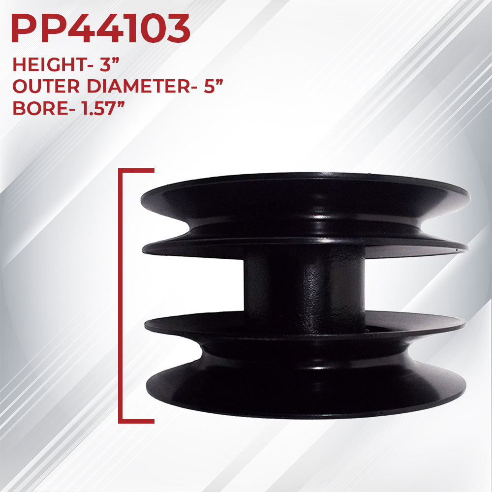 Proven Part Double Pulley Assembly With Bearings For 956-1202 756-1202