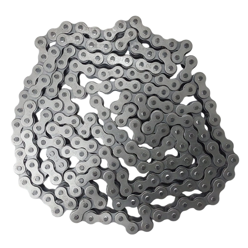 #50 Roller Chain x 10 Foot + 2 Connecting Links
