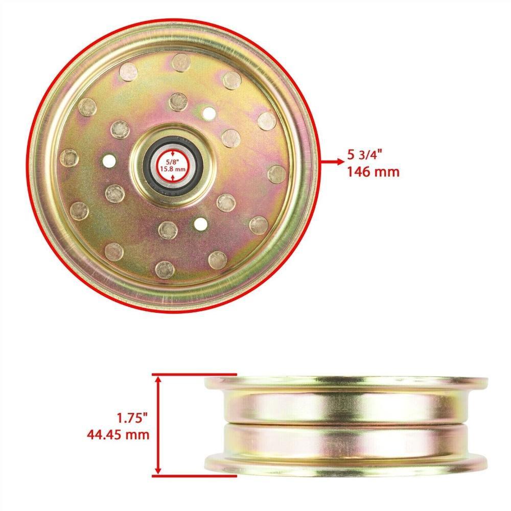 Proven Part Lawn Mower Idler Pulley Fits Husqvarna 539103257 Fits Dixon 539-103257