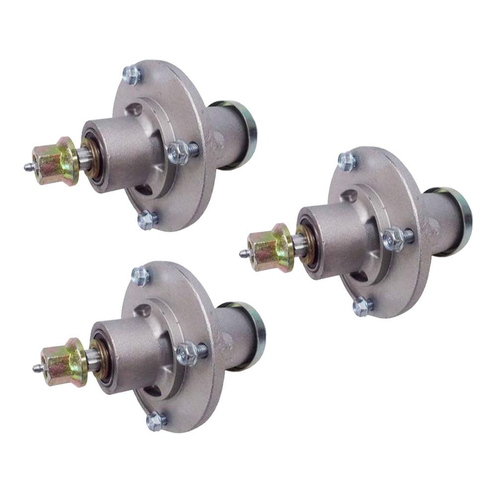 Juego de husillo de hoja de cubierta de pieza probada Combo 61 pulgadas compatible con Husqvarna Fd 61M Mz 6128 539112170