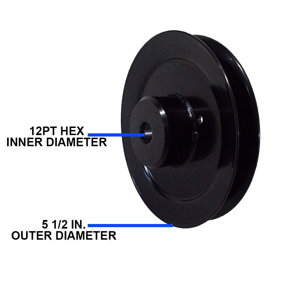 Proven Part Spindle and Pulley For 174356 532174356 82-015 84005711