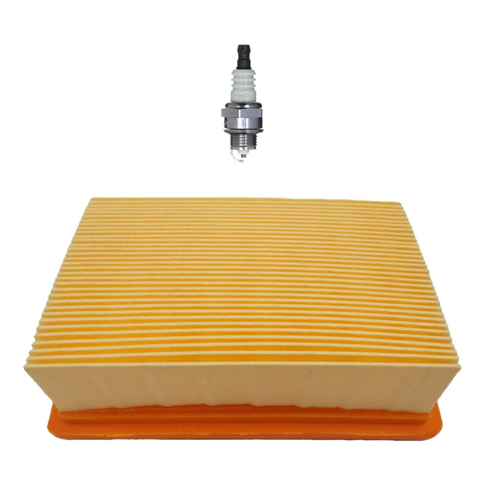 Air Filter and Spark Plug For Stihl BR350 BR450 SR440 Fits 4223 141 0300