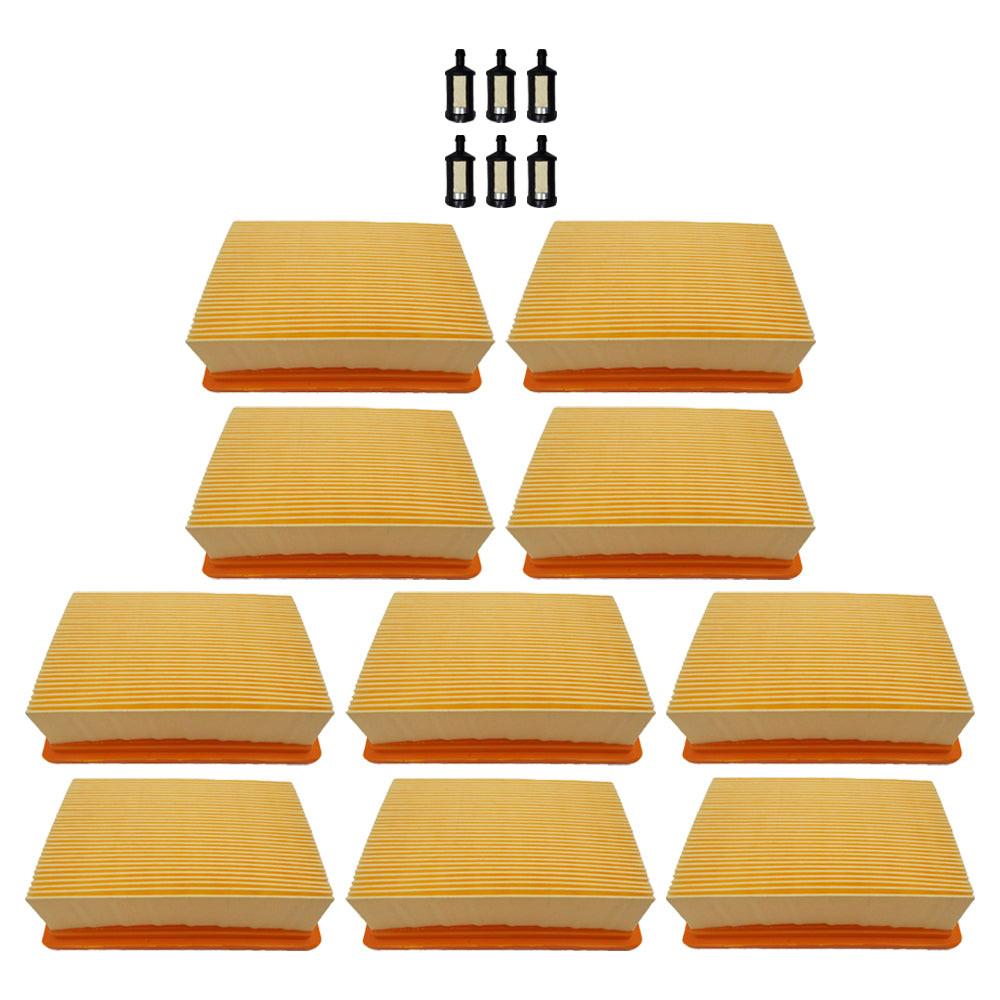 Air Filter and Fuel Filter Bundle For Stihl BR350 BR450 SR440 Fits 4223 141 0300