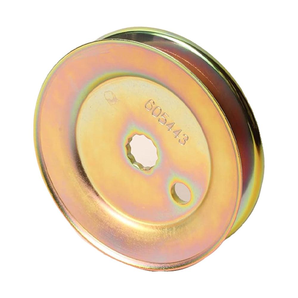 Proven Part Blade Spindle Pulley For Hustler 605443 Fits Rotary 16365