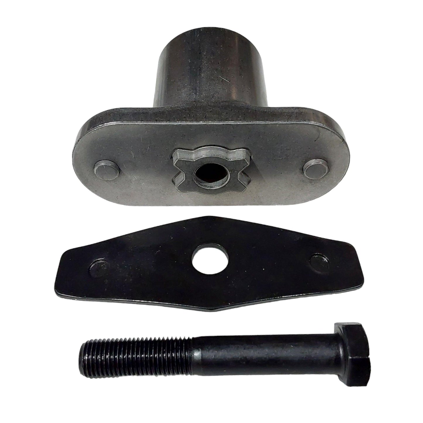 Kit adaptador de cuchilla para cortacésped, pieza probada, compatible con MTD 748-0377 710-1251 con perno hexagonal y arandela de soporte