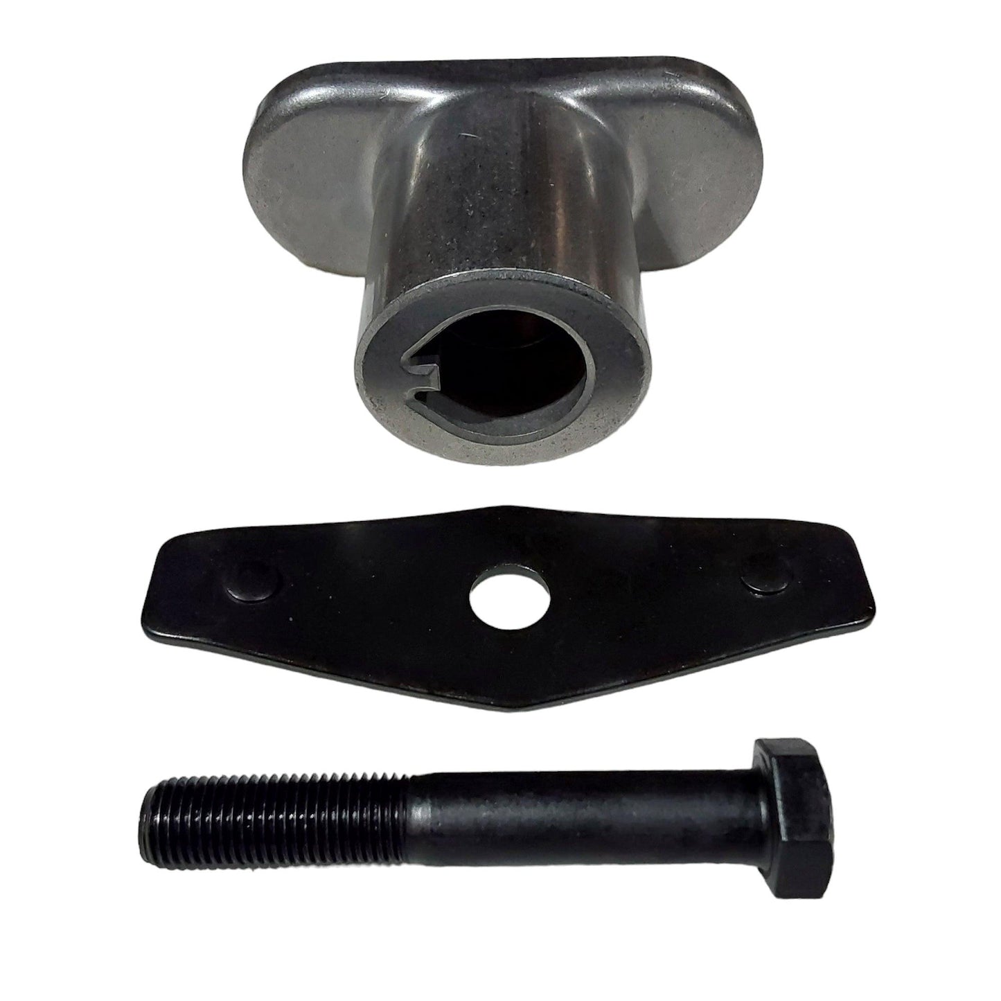 Kit adaptador de cuchilla para cortacésped, pieza probada, compatible con MTD 748-0377 710-1251 con perno hexagonal y arandela de soporte