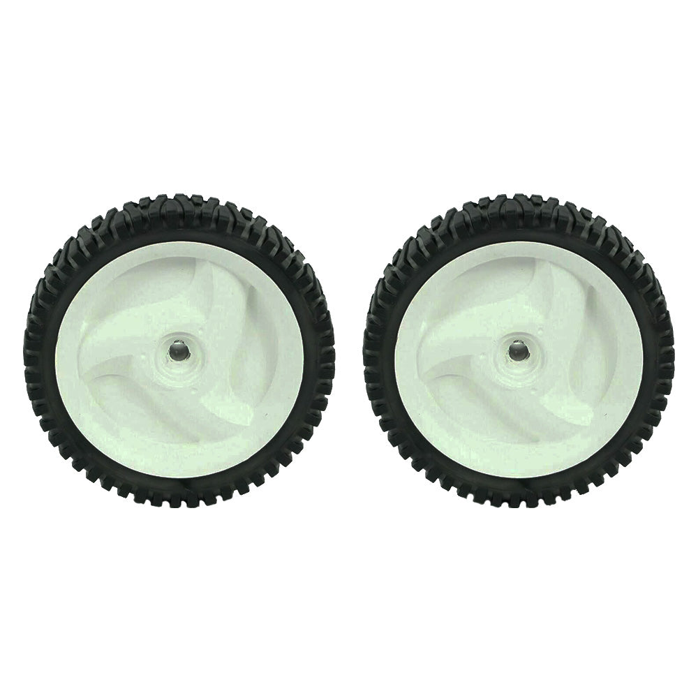 Proven Part (2) Mower Front Drive Wheels White 532403111 194231X427 583719501 Compatible With Most Craftsman Self Propelled Mowers 22 In